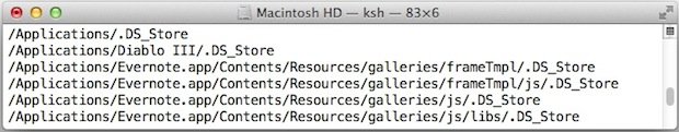 DS_Store files on Mac OS X.