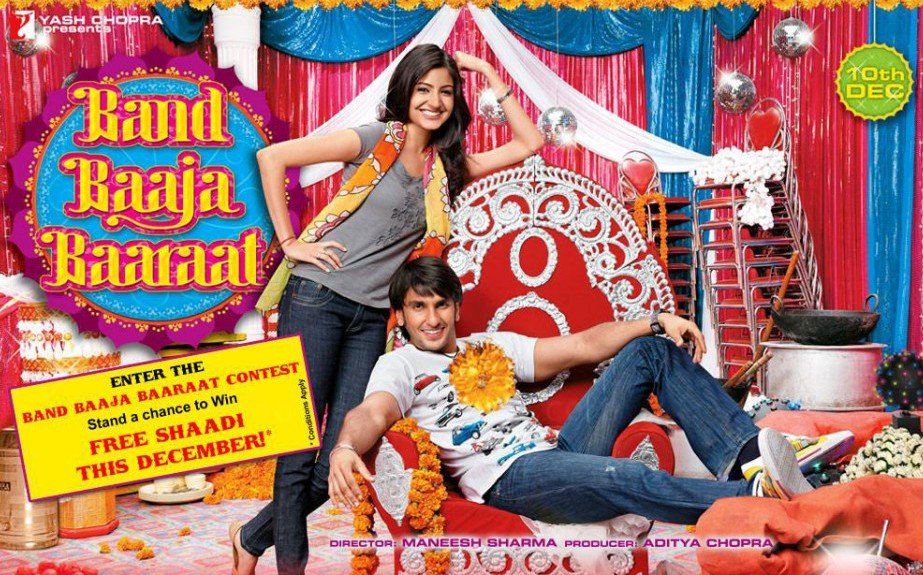 band baaja baraat - The most romantic Bollywood movies of all time