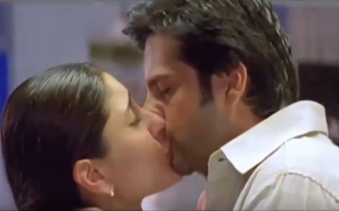Kareena Kapoor Khan - The best first hot kisses of Bollywood actors on screen