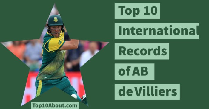 AB de Villiers' best international records